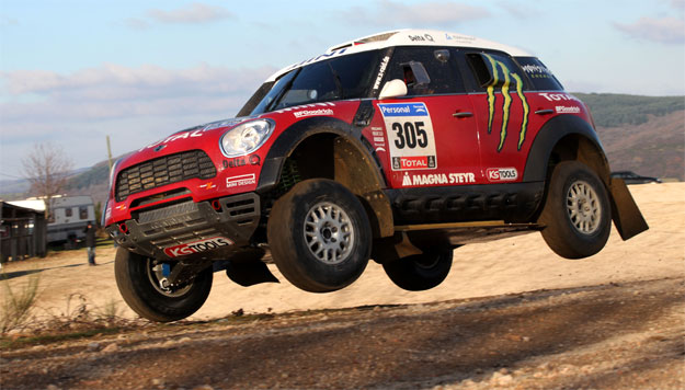 El Mini Coutryman All4 Racing completa sus primeras pruebas