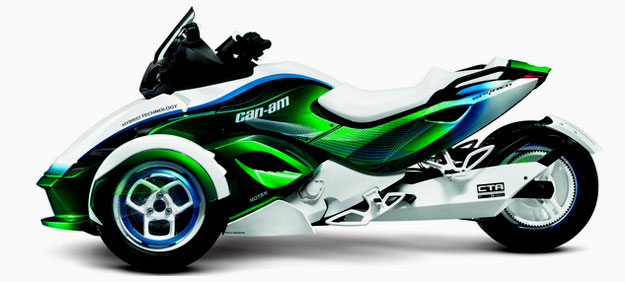 Can Am Spyder Hybrid, un desarrollo que llegará a la calle