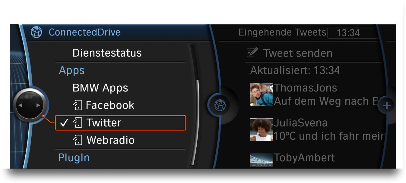 BMW App nueva interfase entre el iPhone y el auto