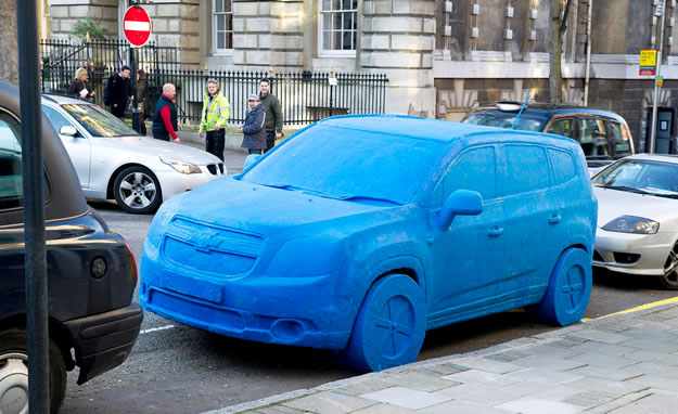 Chevrolet Orlando hecho de Play-Doh aparece en Londres