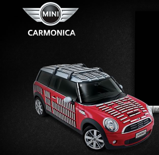 El MINI Carmonica, haciendo música al rodar