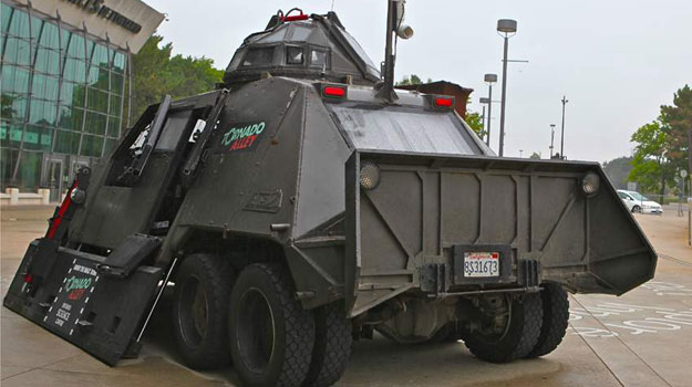 TIV-2, el vehículo que caza tornados