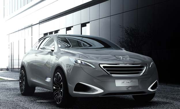 Peugeot SXC Concept: "pinta" de todoterreno y híbrido