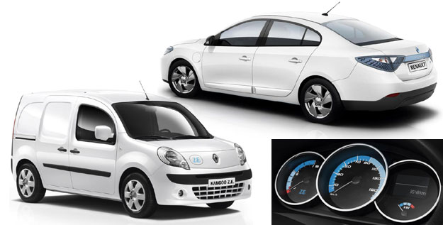 Renault presenta los modelos Fluence y Kangoo Z.E.