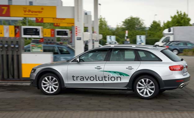 Audi "travolution": interacción entre semàforos y autos