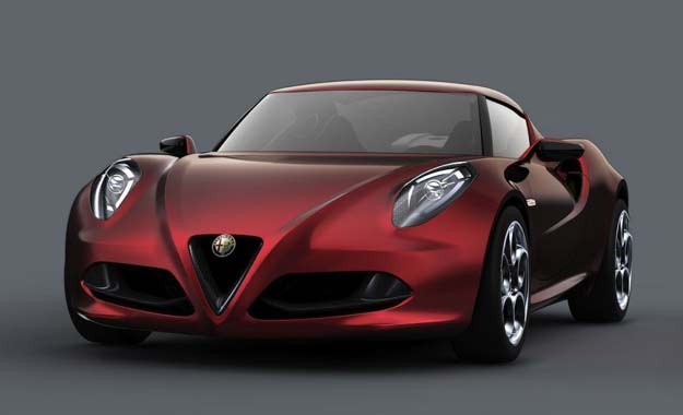 Alfa Romeo 4C Concept: belleza italiana