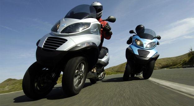 Piaggio implementa novedades en su MP3