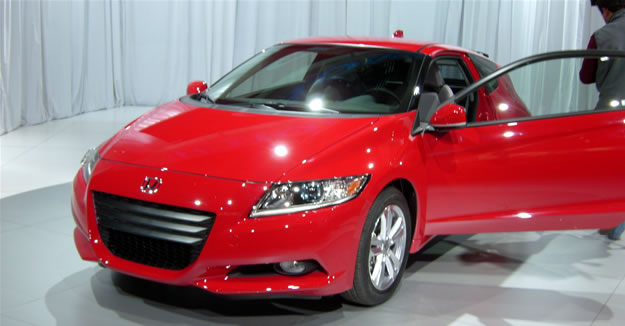 Honda CR-Z Híbrido 2011 en el Salón d Detroit 2010