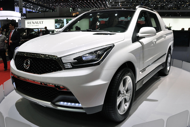 SsangYong SUT 1 Concept: La Actyon Sports 2.0 - Autocosmos.com