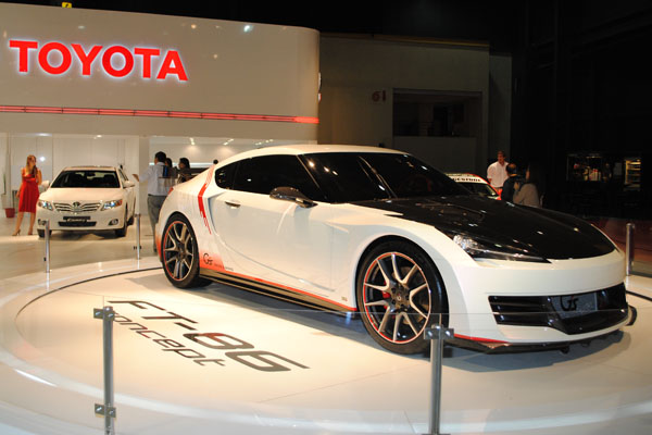 Toyota FT-86 G Sport Concept, belleza nipona en el Salón de Buenos Aires
