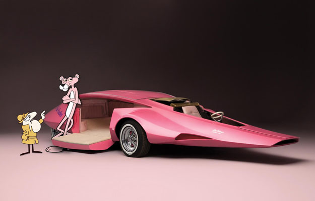 Subastan el auto de la Pantera Rosa