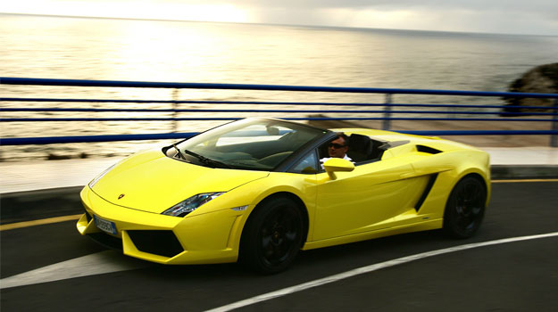 Lamborghini Gallardo LP 560-4 Spyder 2011 presente en el Salón del Guadalajara
