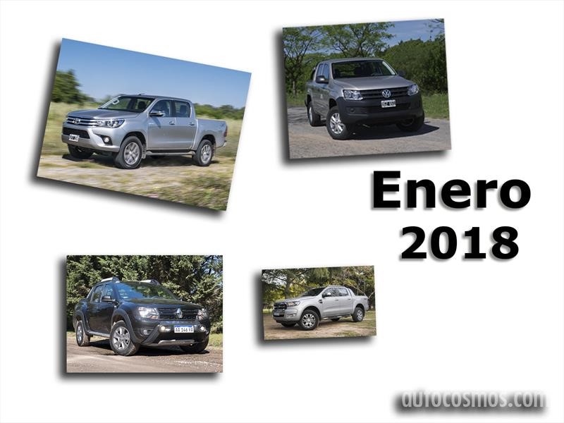 Top 10: Las pick-ups más vendidas de Argentina en enero de 2018