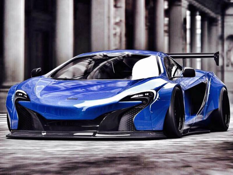 McLaren 650S por Liberty Walk, intimidante