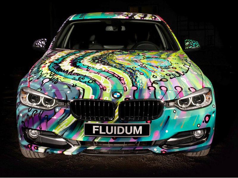 BMW Serie 3 F30 Art Car por Andy Reiben