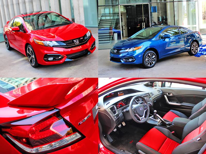 Nuevos Honda Civic Coupé y SI Coupé 2014: Estreno en Chile ...