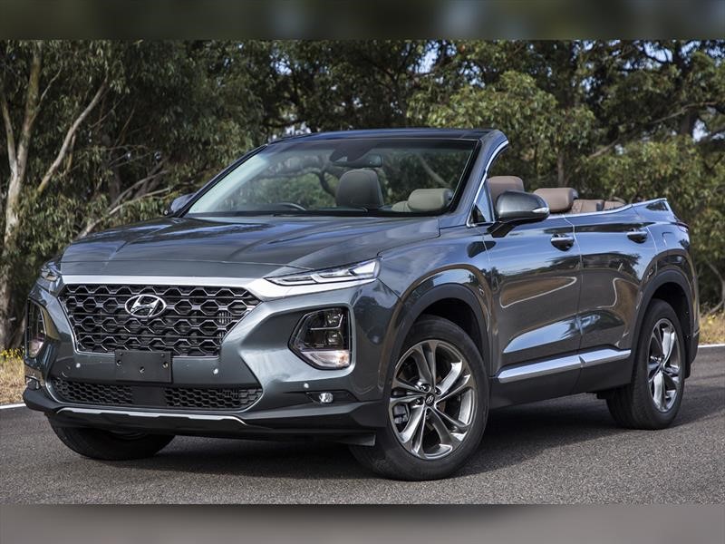 Hyundai Santa Fe... ¡con una versión sin techo!
