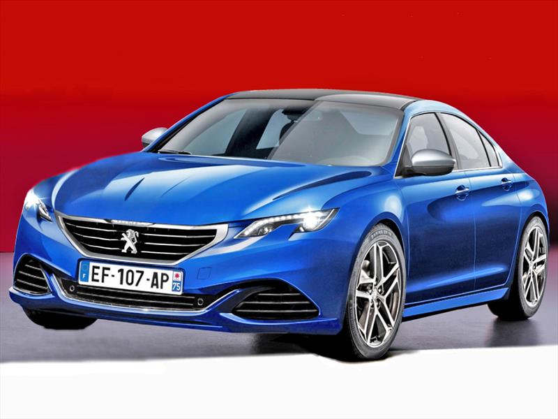 Peugeot 408 GT, el próximo sedán-coupé de la marca para 2016