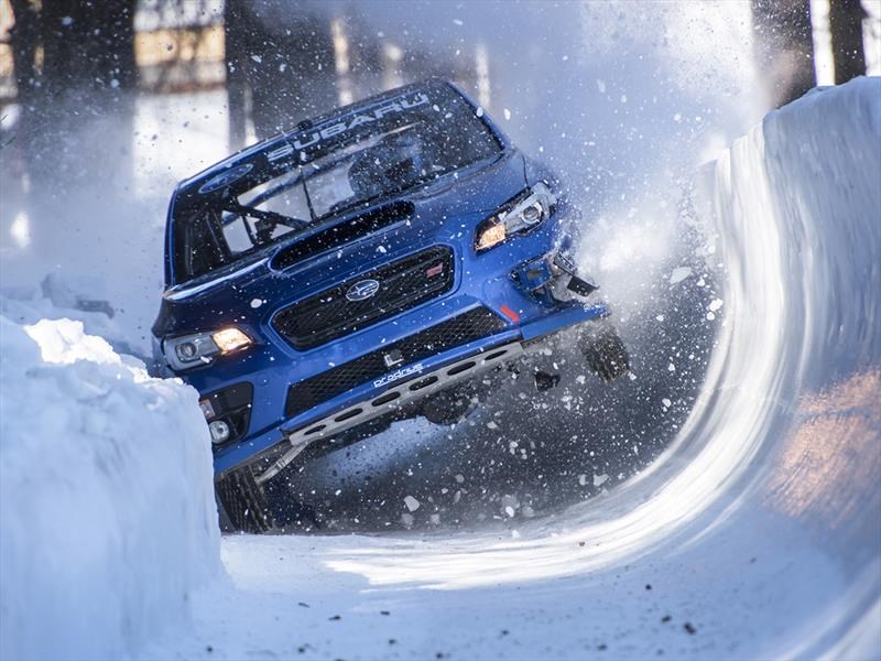Video: Subaru convirtió al WRX STi en un trineo
