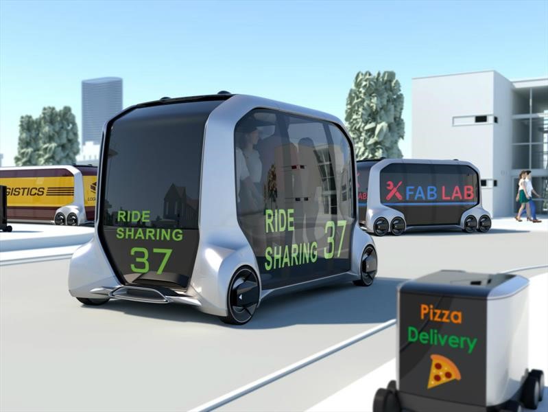 Toyota e-Palette Concept es un ejemplo de movilidad futurista