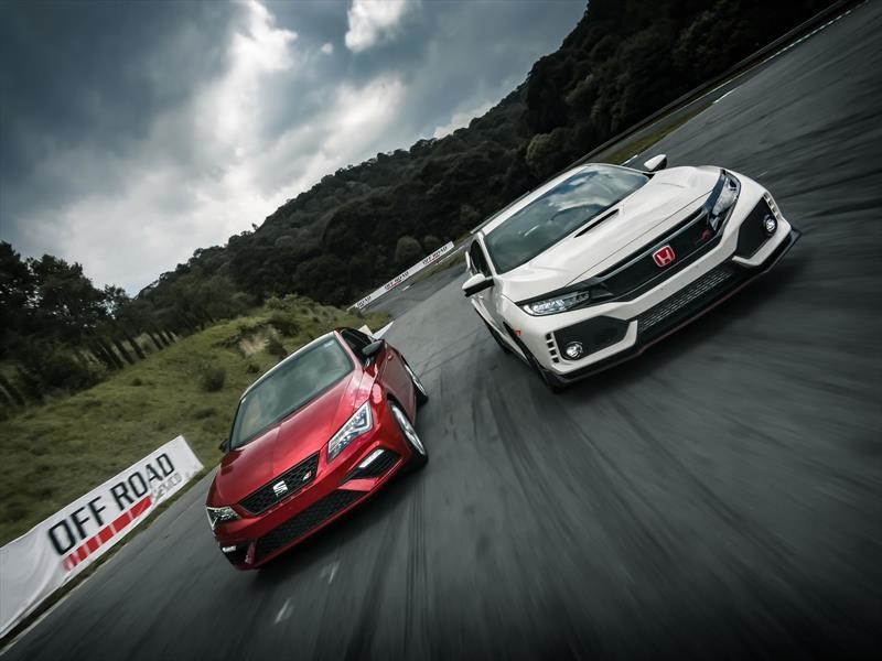 Comparativa: Honda Civic Type R 2017 VS SEAT León CUPRA 2017