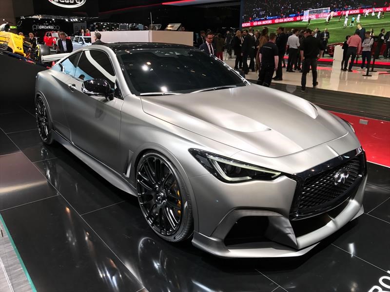 Infiniti Q60 Black S Concept, de la F1 con amor
