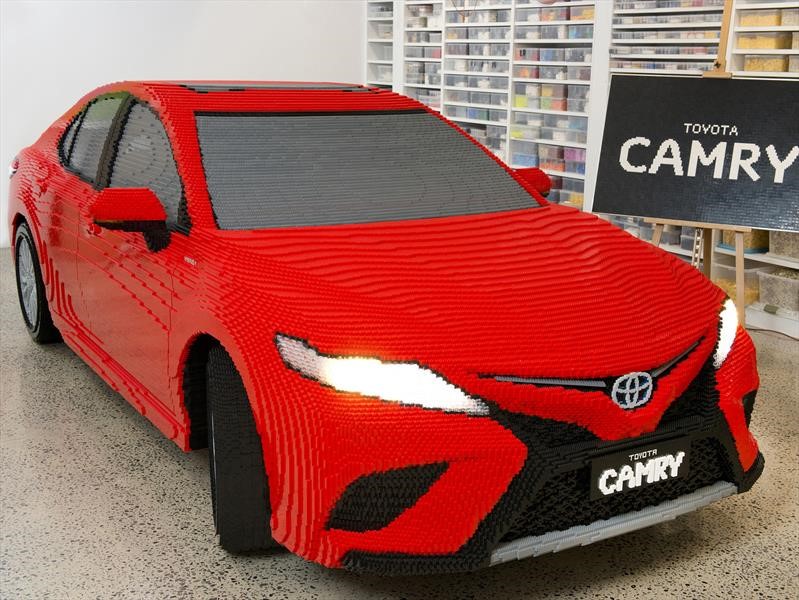 carro de lego tamaño real