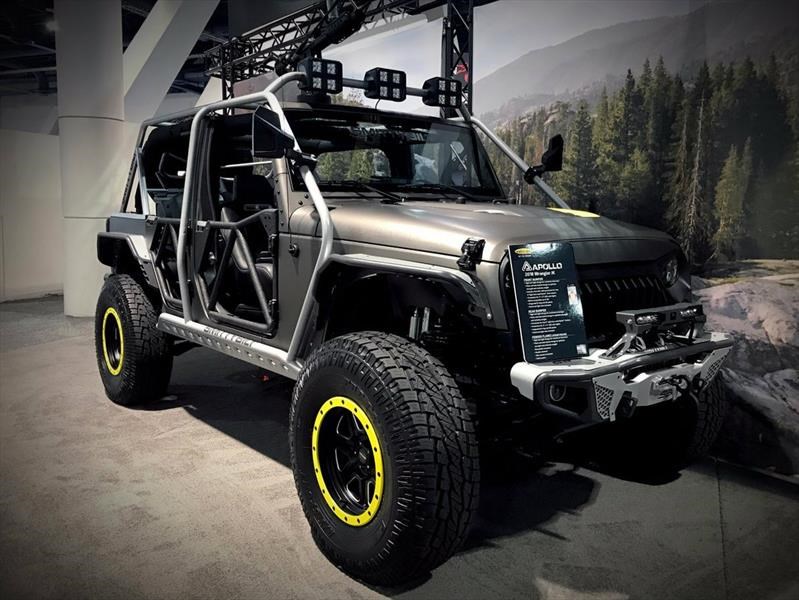 Jeep Wrangler Hellbender por Alpine debuta