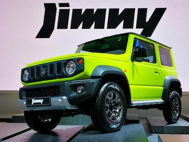 Suzuki Jimny 2019 hace escala en París antes de llegar a Chile