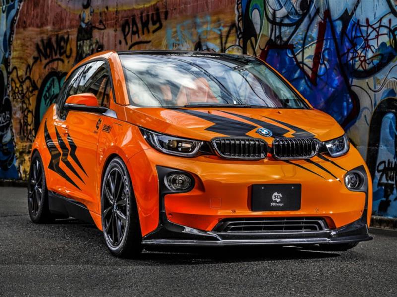 BMW i3 Studie Japan y 3D Design, la naranja eléctrica