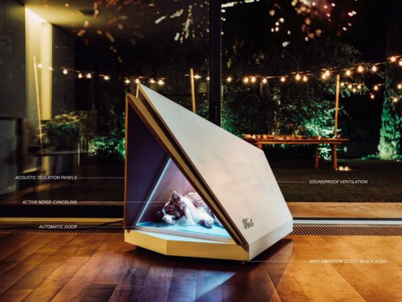 Ford inventa una casa anti ruido para mascotas