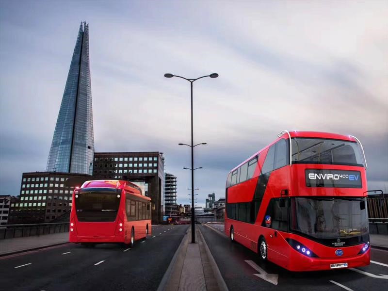 BYD ADL Enviro400EV, el autobús eléctrico para Londres