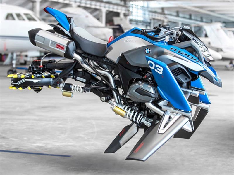 BMW Hover Ride Design Concept, la moto voladora