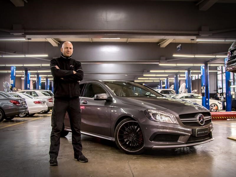 Simon Eckert, el AMG Flying Doctor hizo una parada por Chile