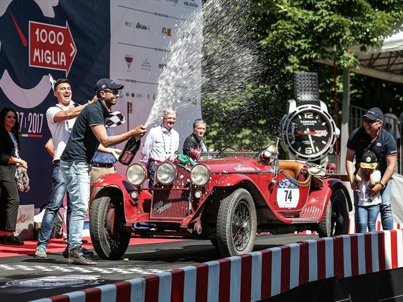 Alfa Romeo 6C 1750 GS, vence en la Mille Miglia 2017