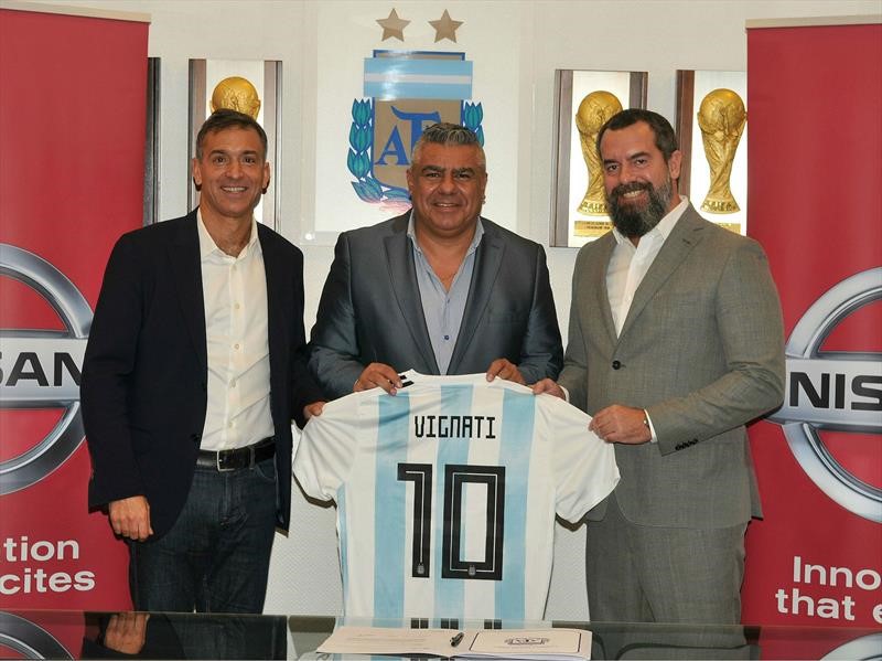 Nissan es el nuevo patrocinador de la Selección Argentina