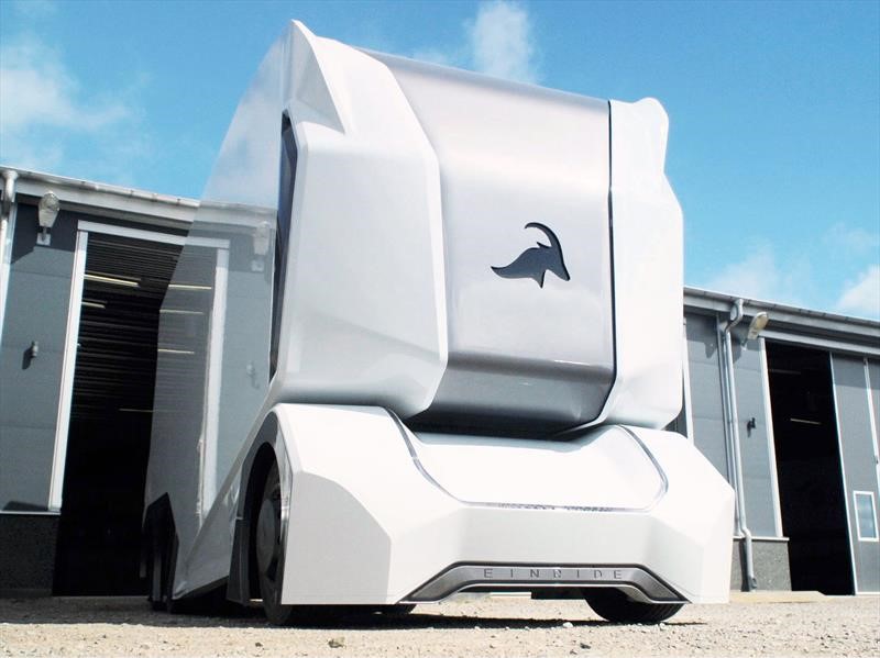 Einride T-Pod, un camión eléctrico que no necesita conductor