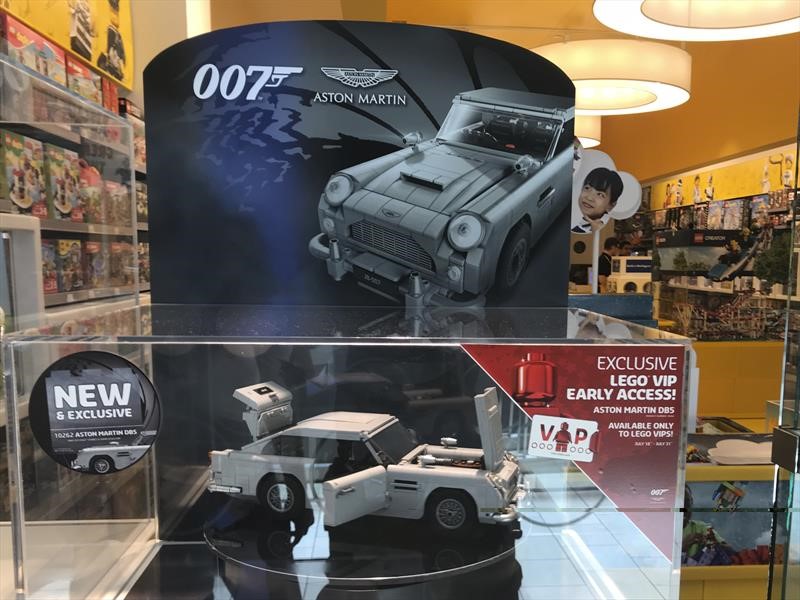 LEGO presenta el Aston Martin DB5 de James Bond