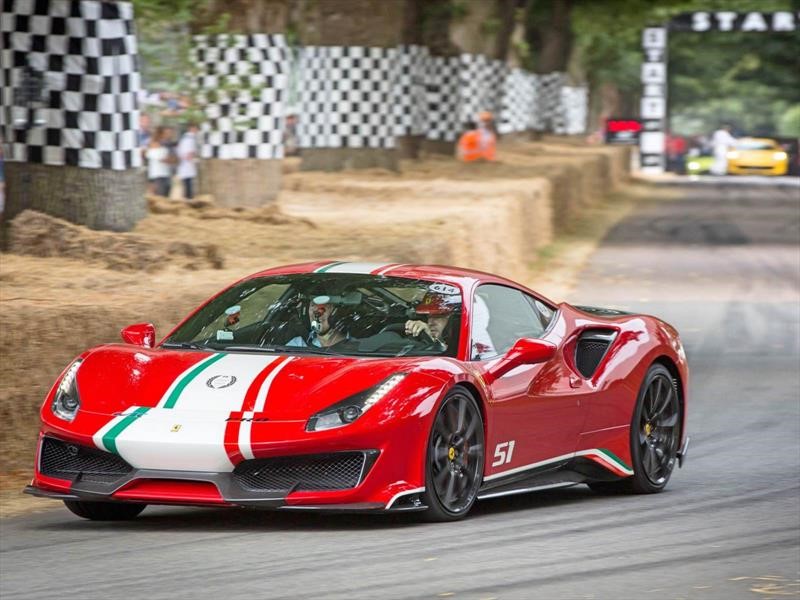 Goodwood 2018: Ferrari 488 Pista, molto più veloce
