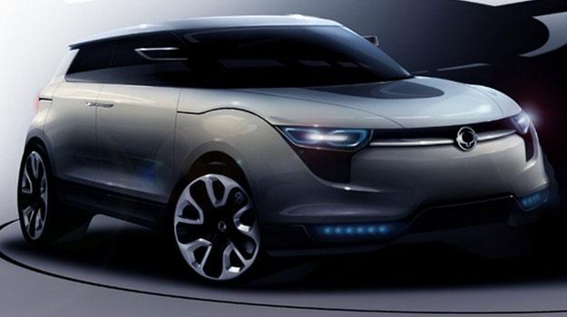 SsangYong XIV-1 Concept debuta en el Salón de Frankfurt 2011