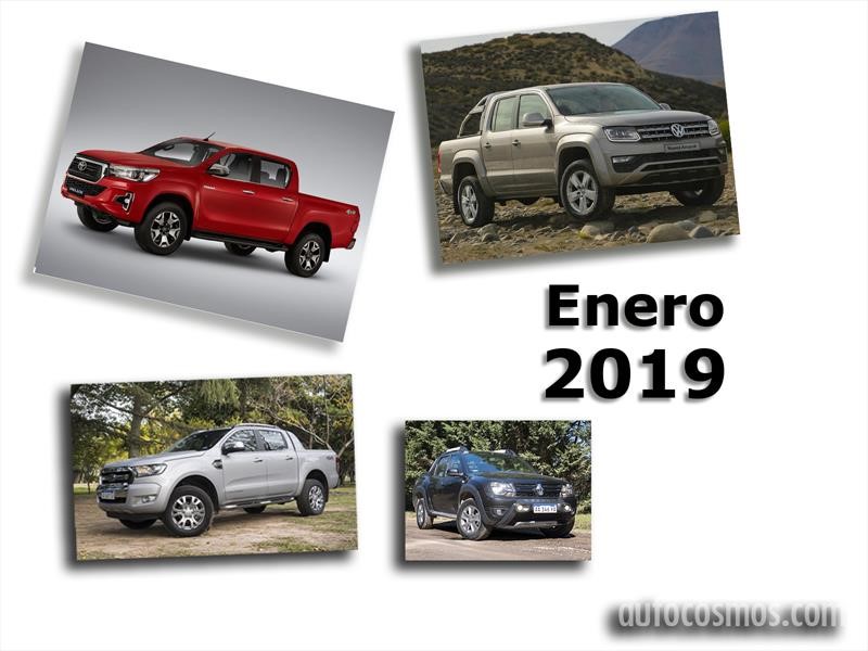 Top 10: Las pick-ups más vendidas en enero 2019