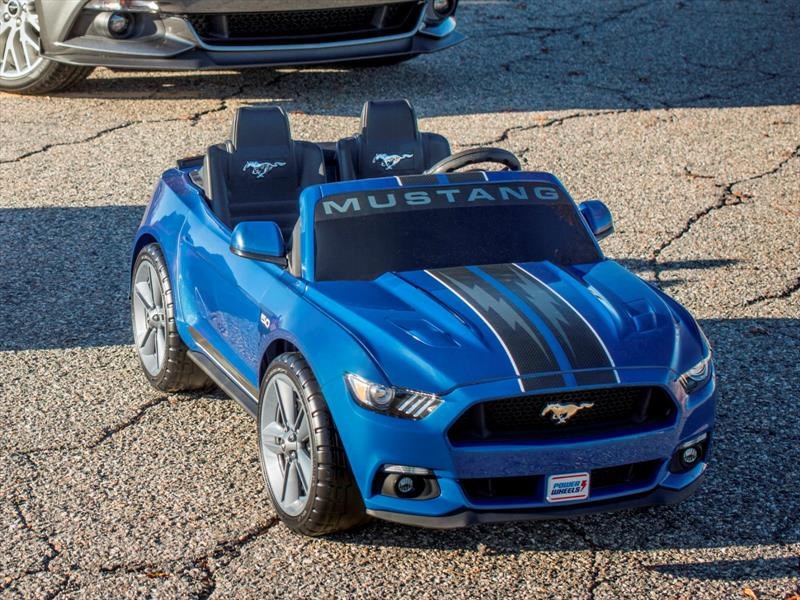 mustang electrico para niños