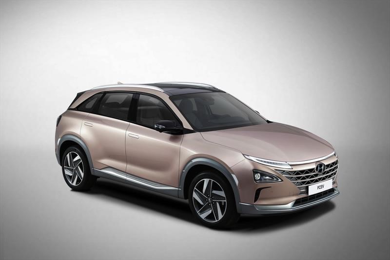 Hyundai FCEV es un SUV eléctrico de pila de combustible de hidrógeno