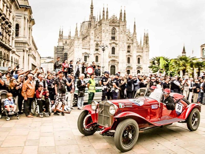 Alfa Romeo 6C 1500 GS vence en la Mille Miglia 2018