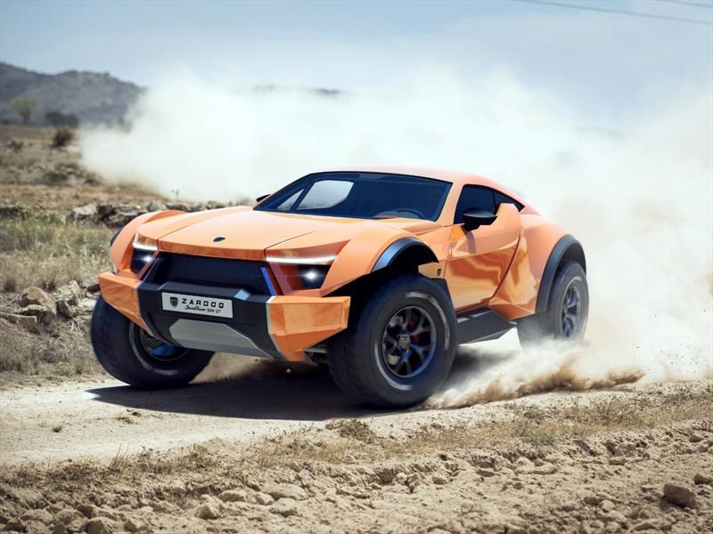 Zarooq SandRacer 500 GT, híbrido entre buggy del Dakar y un supercar