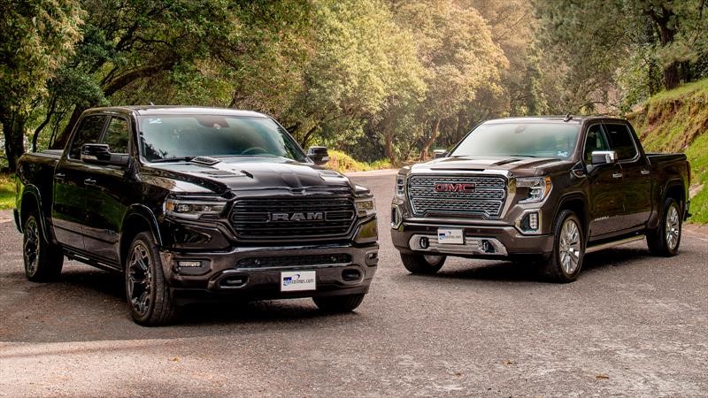 Frente a Frente: RAM 1500 VS GMC Sierra 2020