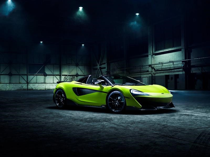 McLaren 600LT Spider 2019, velocidad bajo el sol