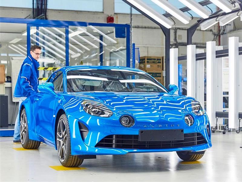 Alpine A110 inicia su producción en Francia