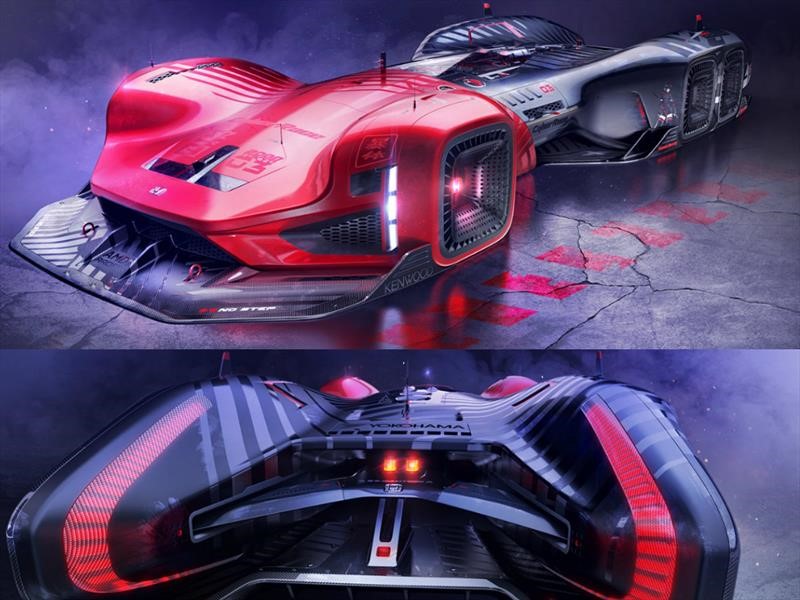 Honda CyberRace 2088, el auto de carreras sin piloto