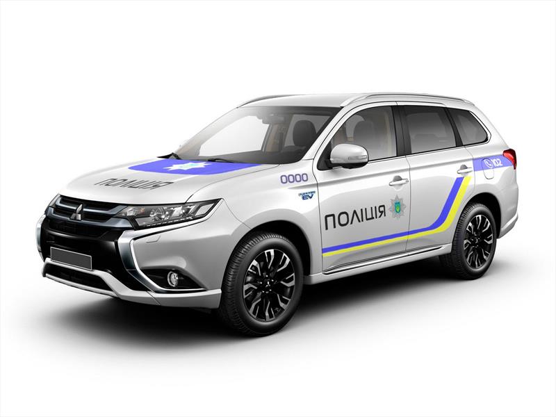 Mitsubishi Outlander PHEV 2017, la nueva patrulla ucraniana